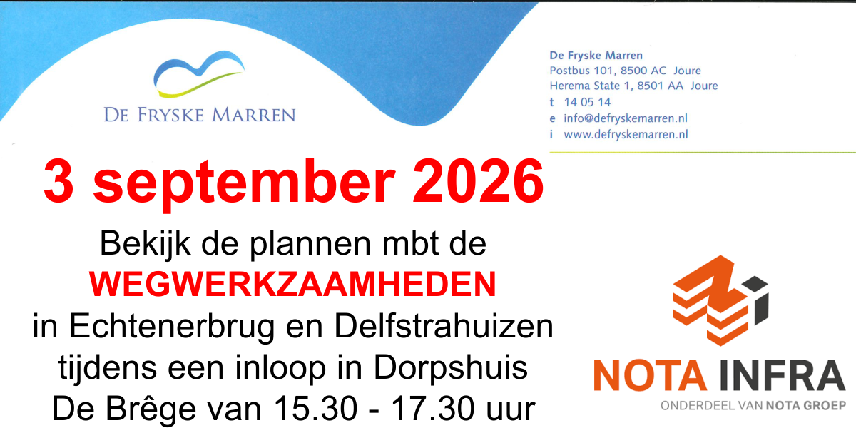 Werkzaamheden Echtenerbrug